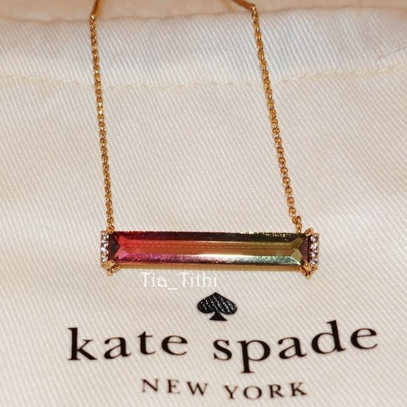 kate spade | Jewelry | Kate Spade Bar Necklace Host Pick | Poshmark